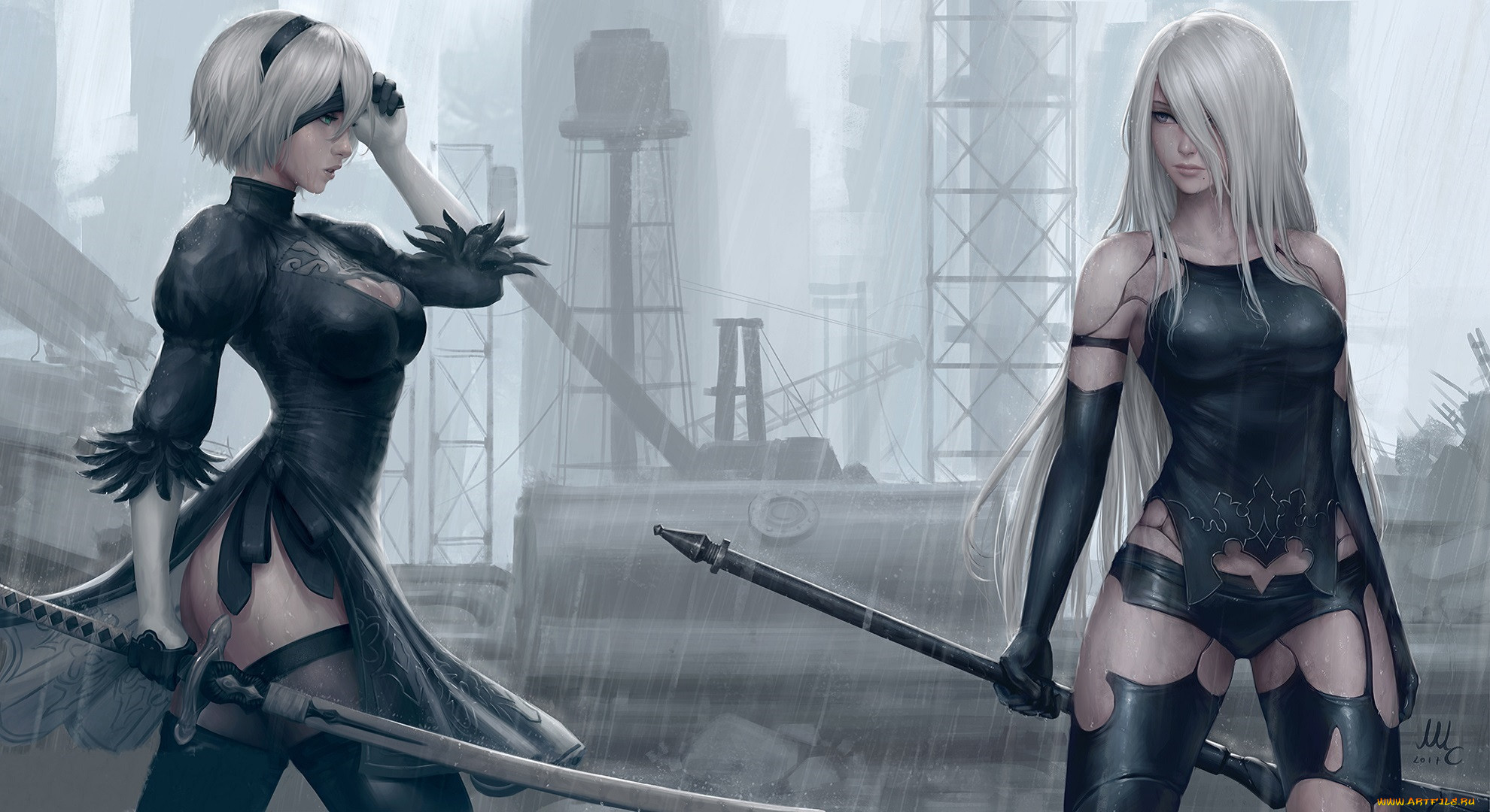  , nier,  automata, automata